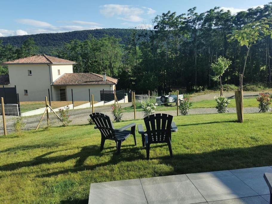 Gite La Coumette - Classe 3 Etoiles Villa Crampagna Exterior foto
